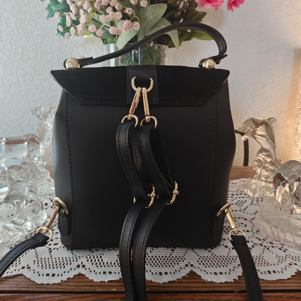 Viola Castellani mini leather backpack